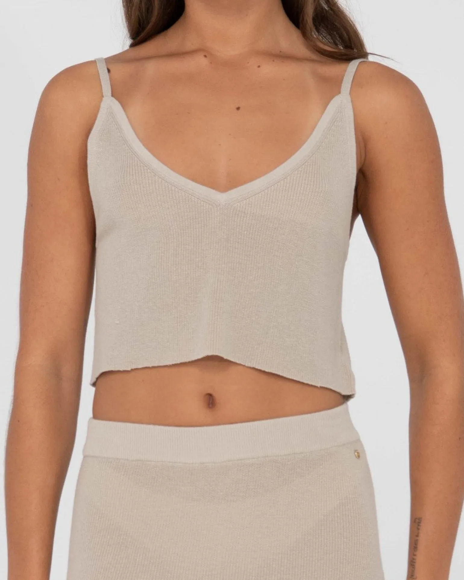 Camisola Corta De Punto Relajado Ophelia>Rusty Discount