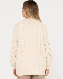 Cardigan De Punto De Ajuste Relajado Rossie>Rusty Shop