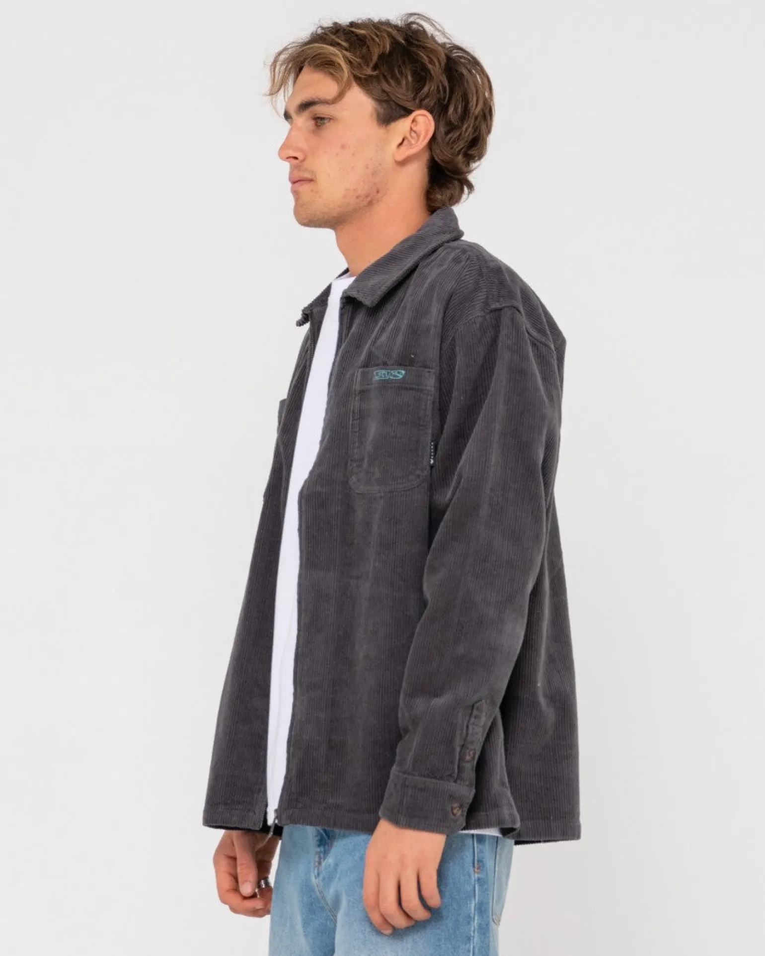 Chaqueta Con Cremallera De Pana V8 Coup>Rusty Hot