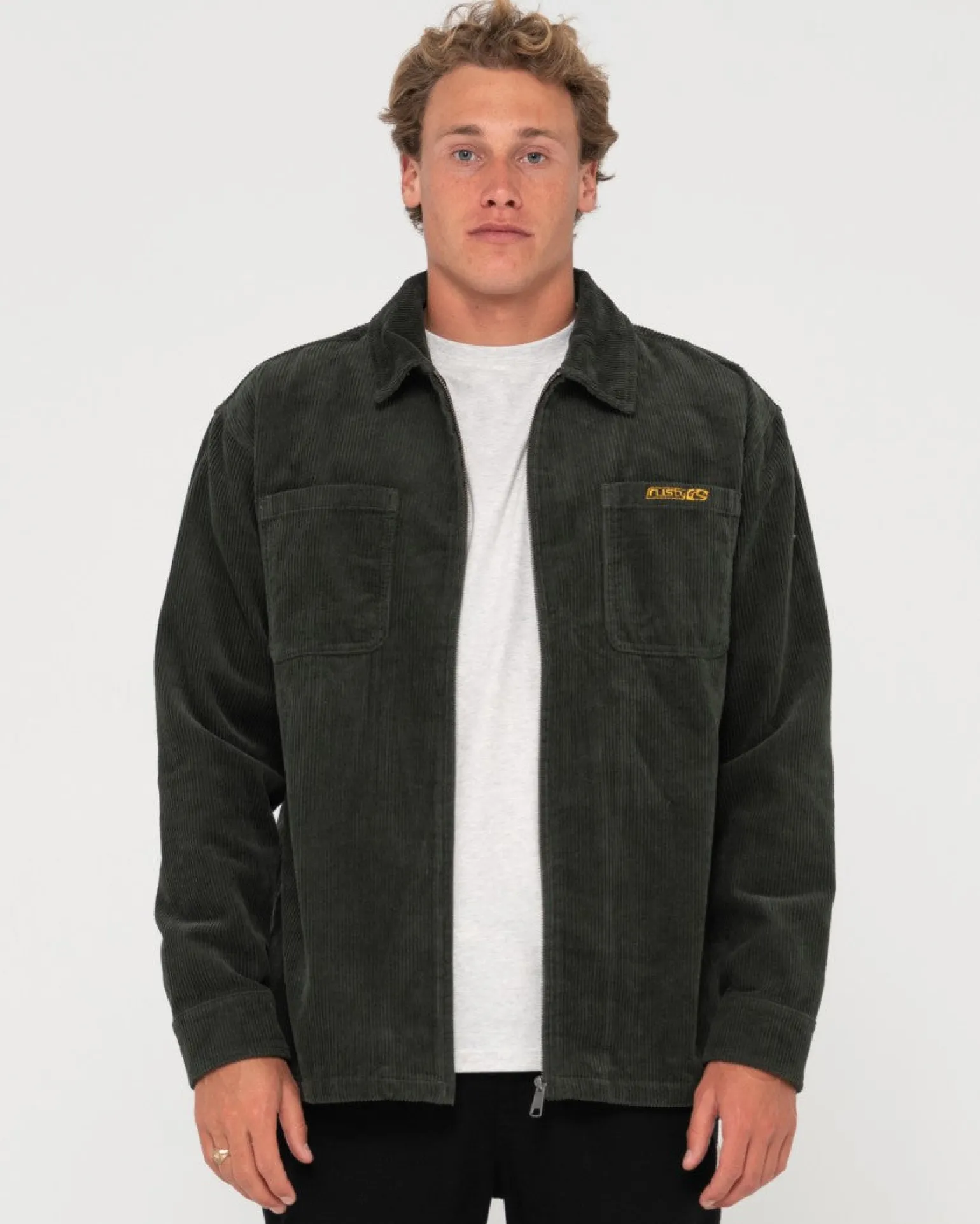 Chaqueta Con Cremallera De Pana V8 Coup>Rusty New