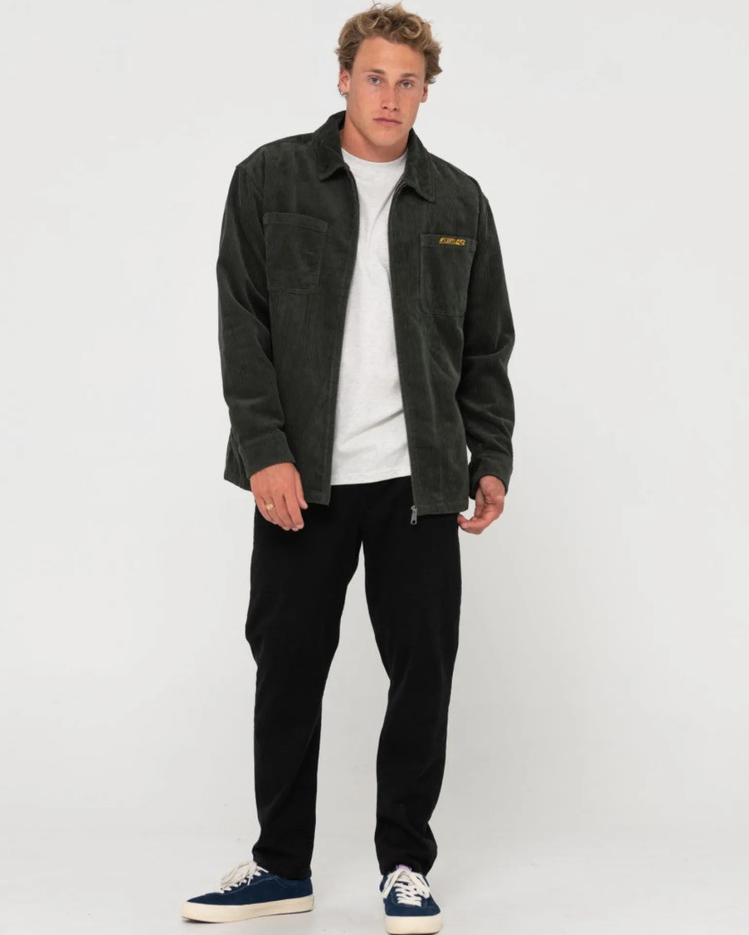Chaqueta Con Cremallera De Pana V8 Coup>Rusty New