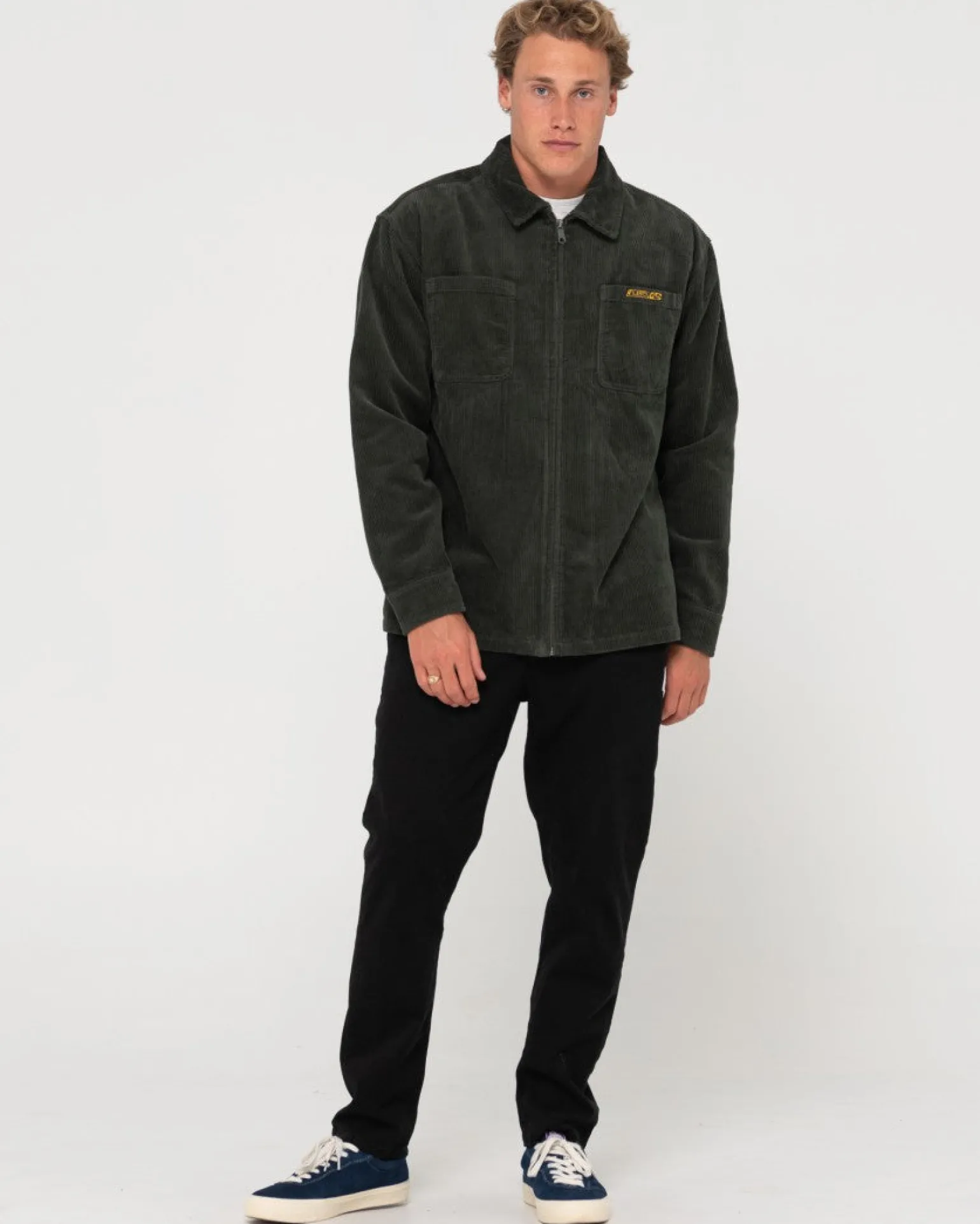 Chaqueta Con Cremallera De Pana V8 Coup>Rusty New