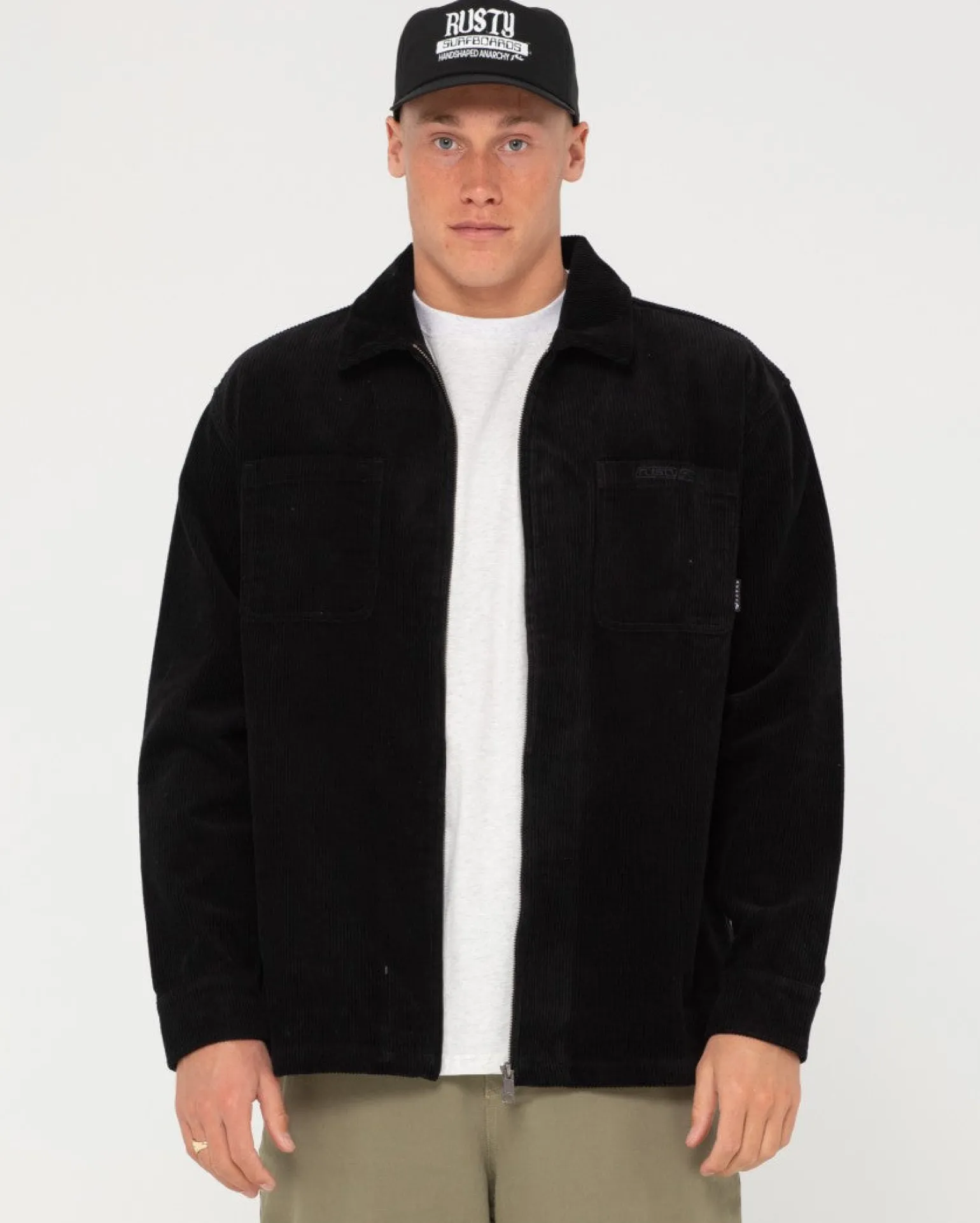 Chaqueta Con Cremallera De Pana V8 Coup>Rusty Best