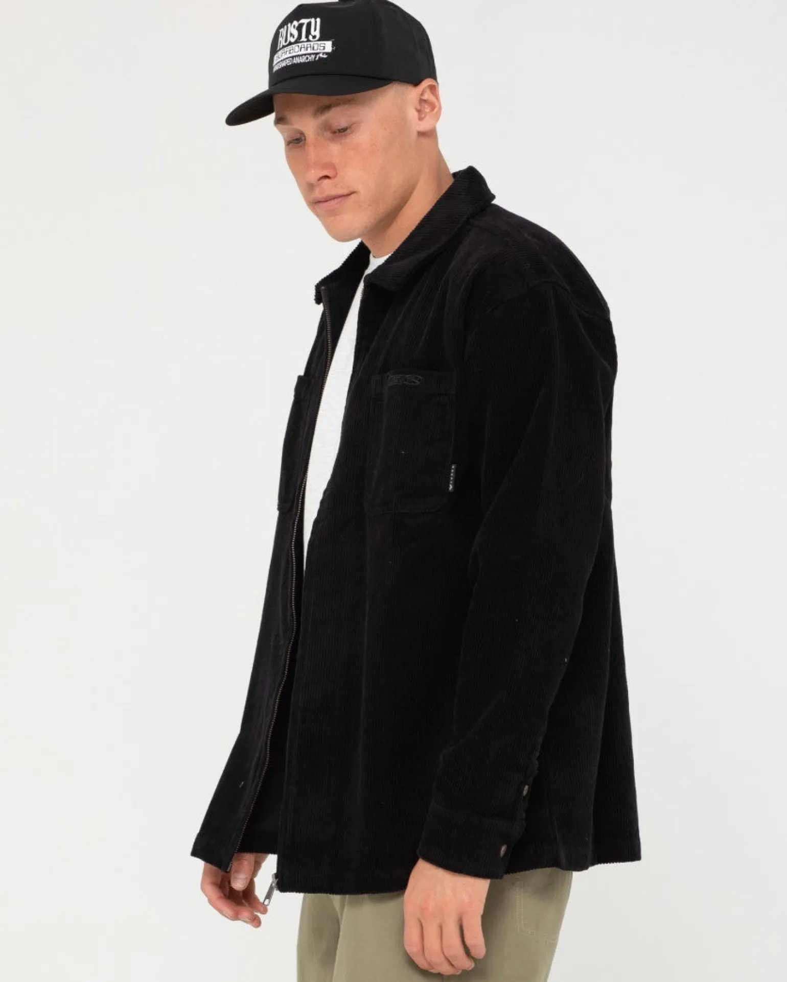 Chaqueta Con Cremallera De Pana V8 Coup>Rusty Best