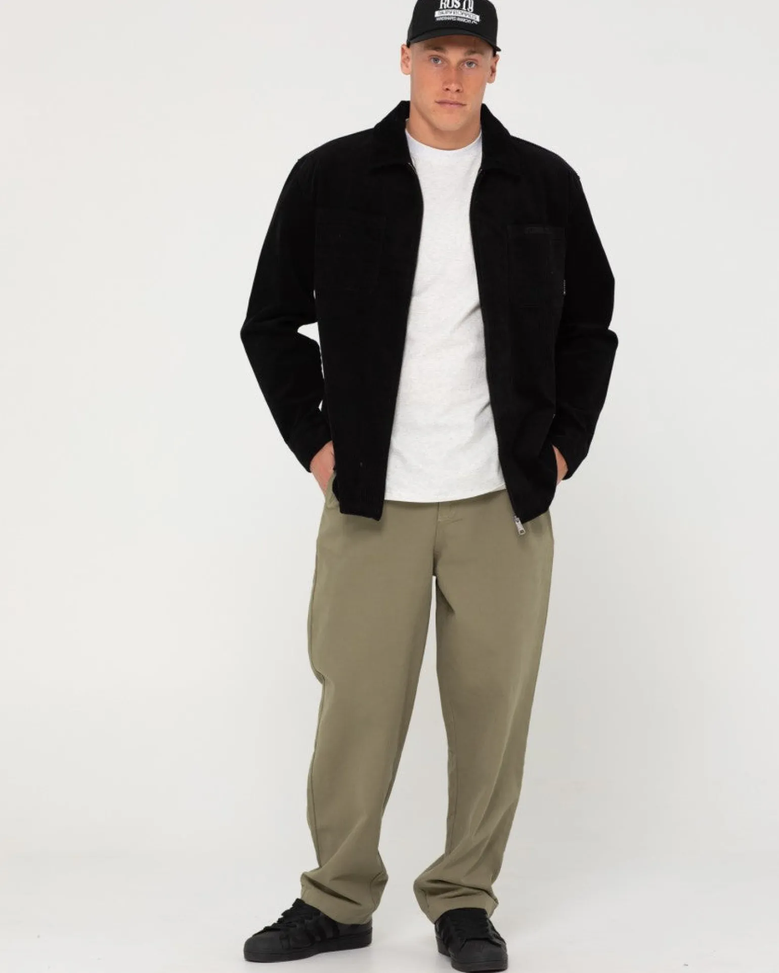 Chaqueta Con Cremallera De Pana V8 Coup>Rusty Best