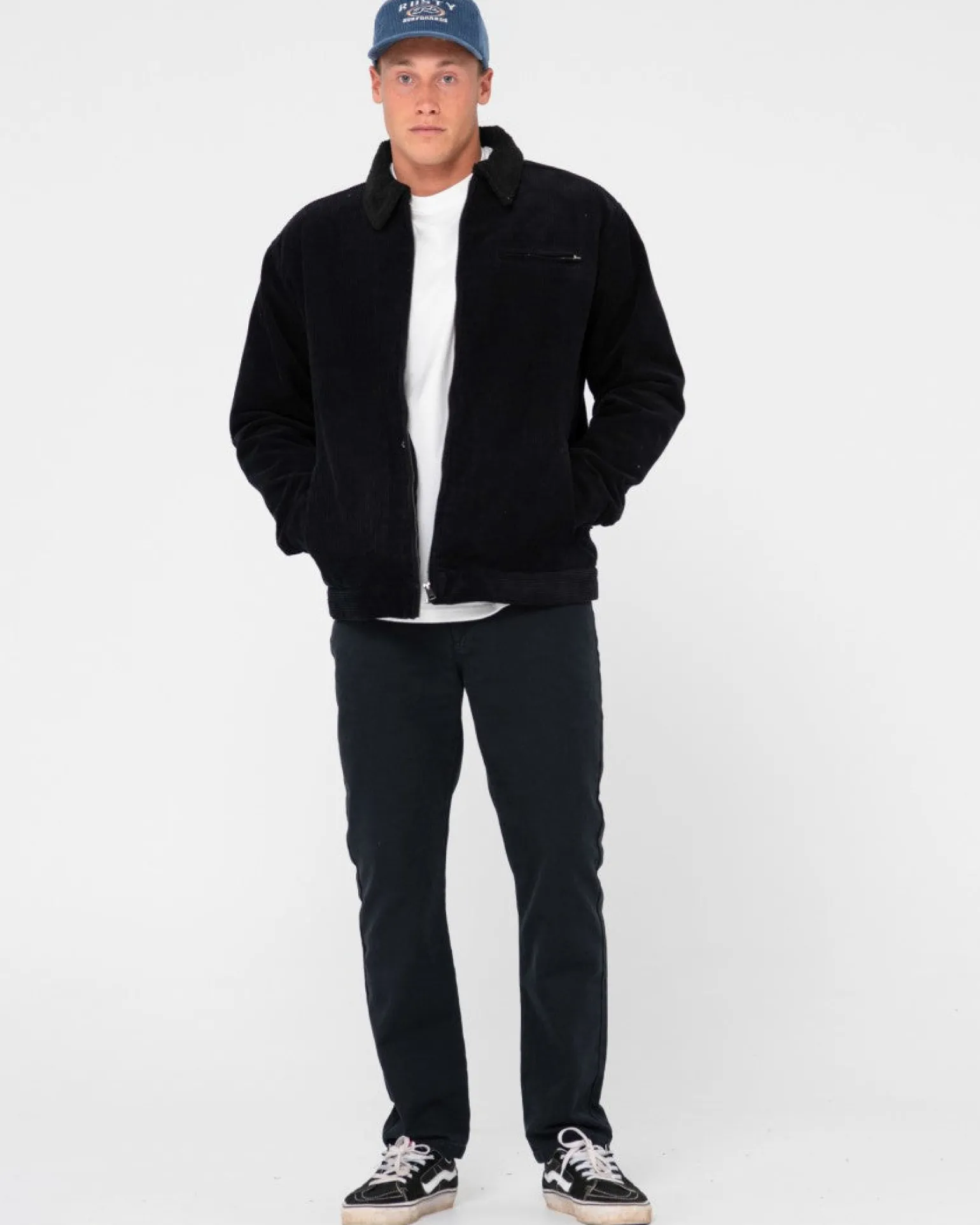 Chaqueta Coup De Pana Con Cremallera>Rusty New