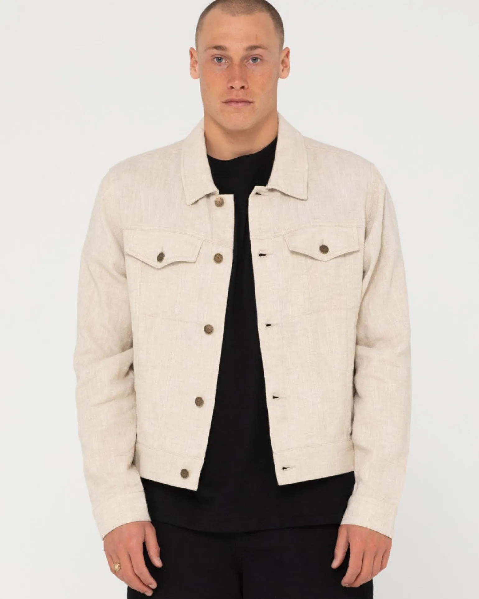 Chaqueta Estilo Camionero De Ramio>Rusty Shop
