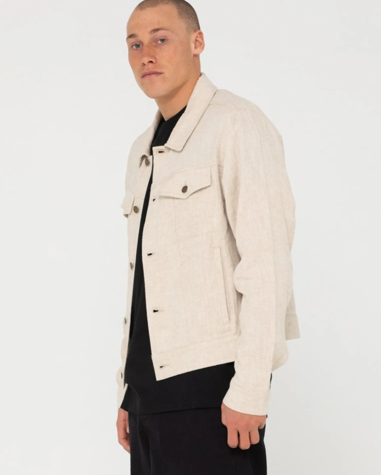 Chaqueta Estilo Camionero De Ramio>Rusty Shop