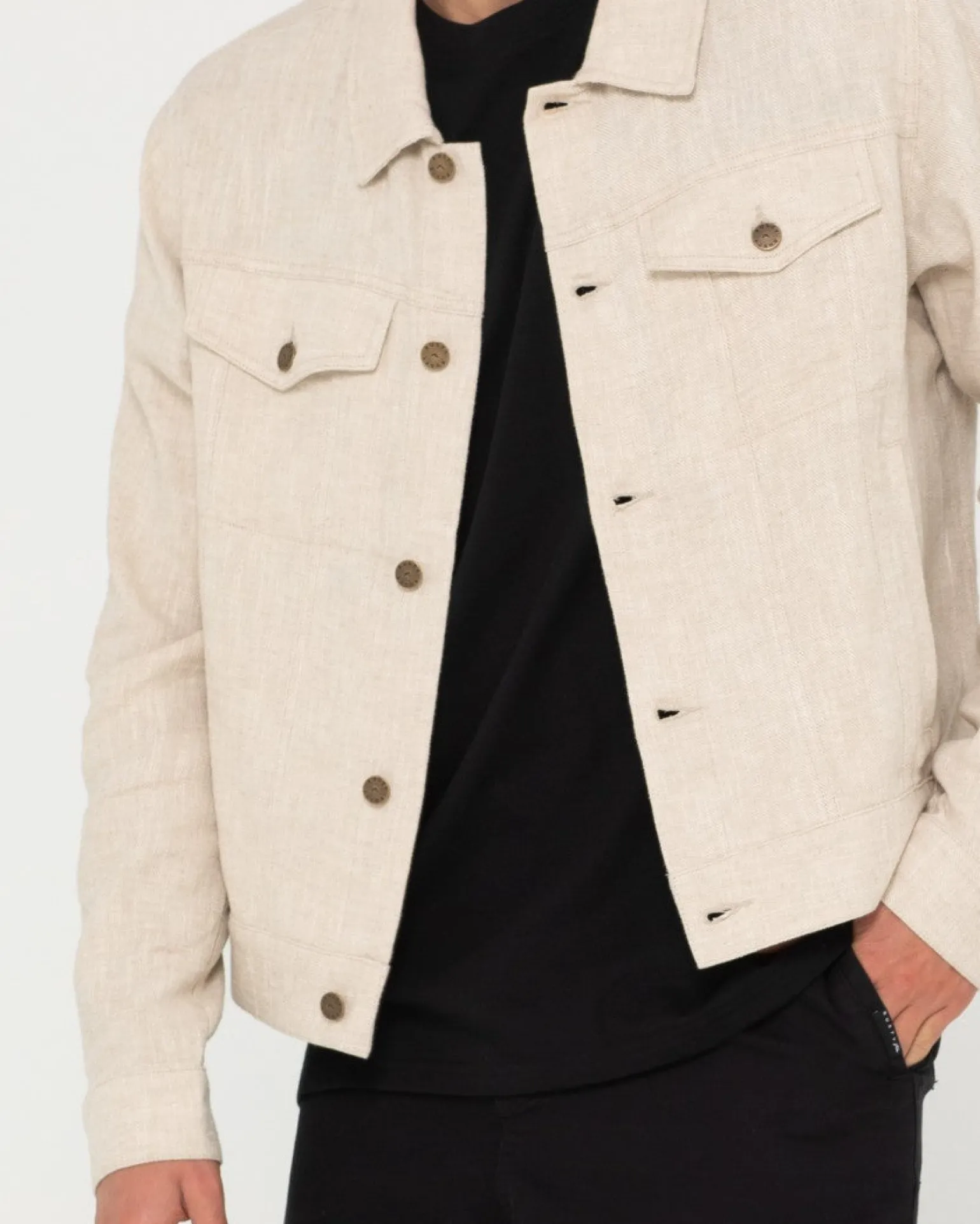 Chaqueta Estilo Camionero De Ramio>Rusty Shop