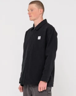 Chaqueta Holgada Con Cremallera Greaser><noscript><img width=