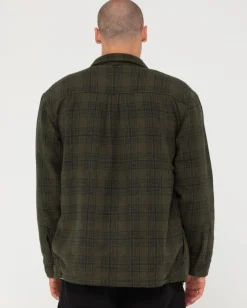 Chaqueta Tejida A Cuadros Con Cremallera Woodchuck>Rusty Fashion