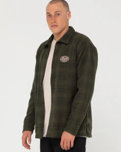 Chaqueta Tejida A Cuadros Con Cremallera Woodchuck><noscript><img width=