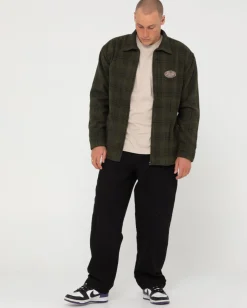 Chaqueta Tejida A Cuadros Con Cremallera Woodchuck><noscript><img width=