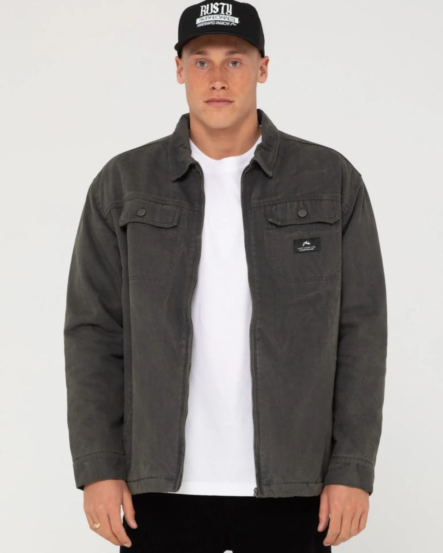 Chaqueta Tipo Peto Con Cremallera>Rusty New