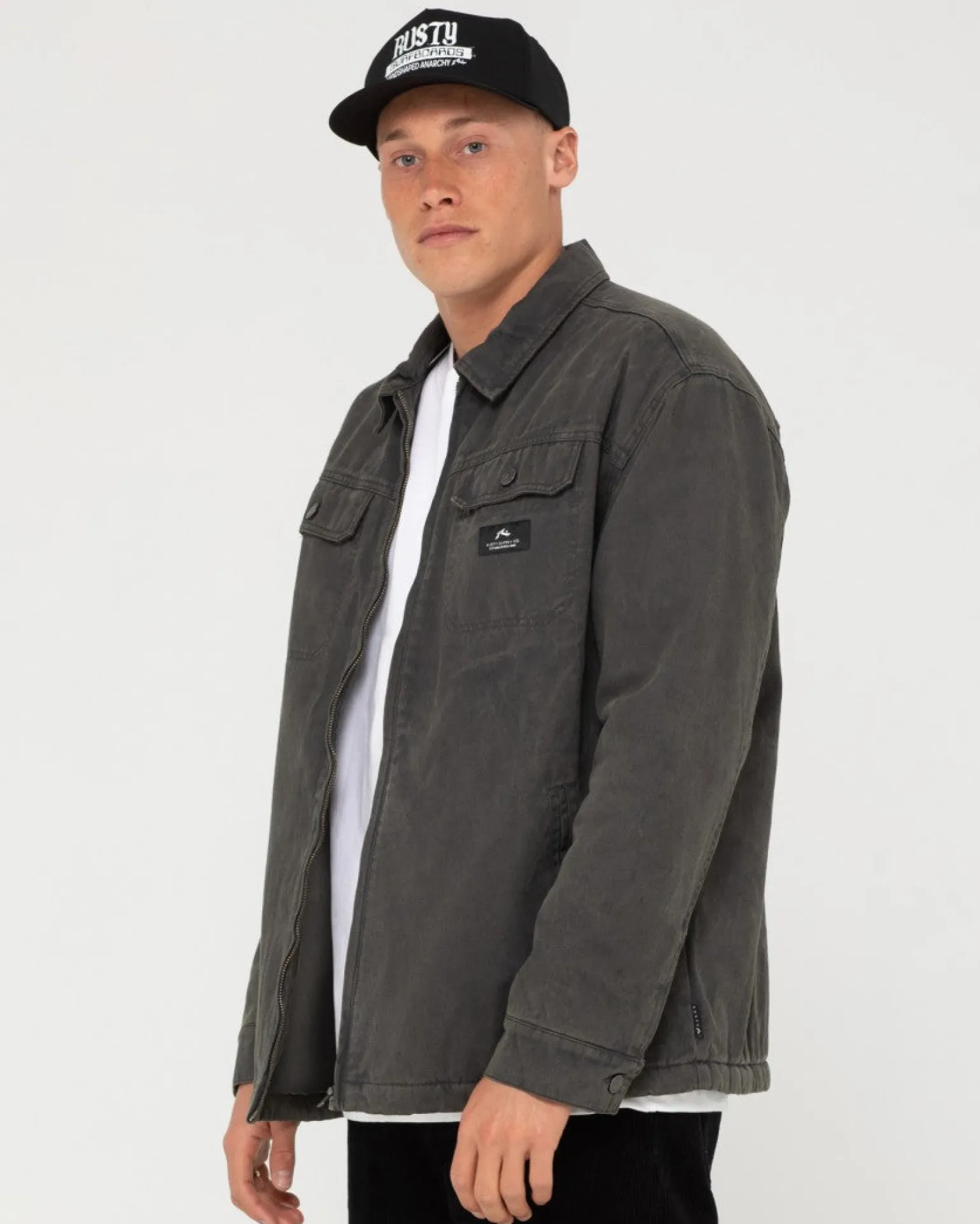 Chaqueta Tipo Peto Con Cremallera>Rusty New