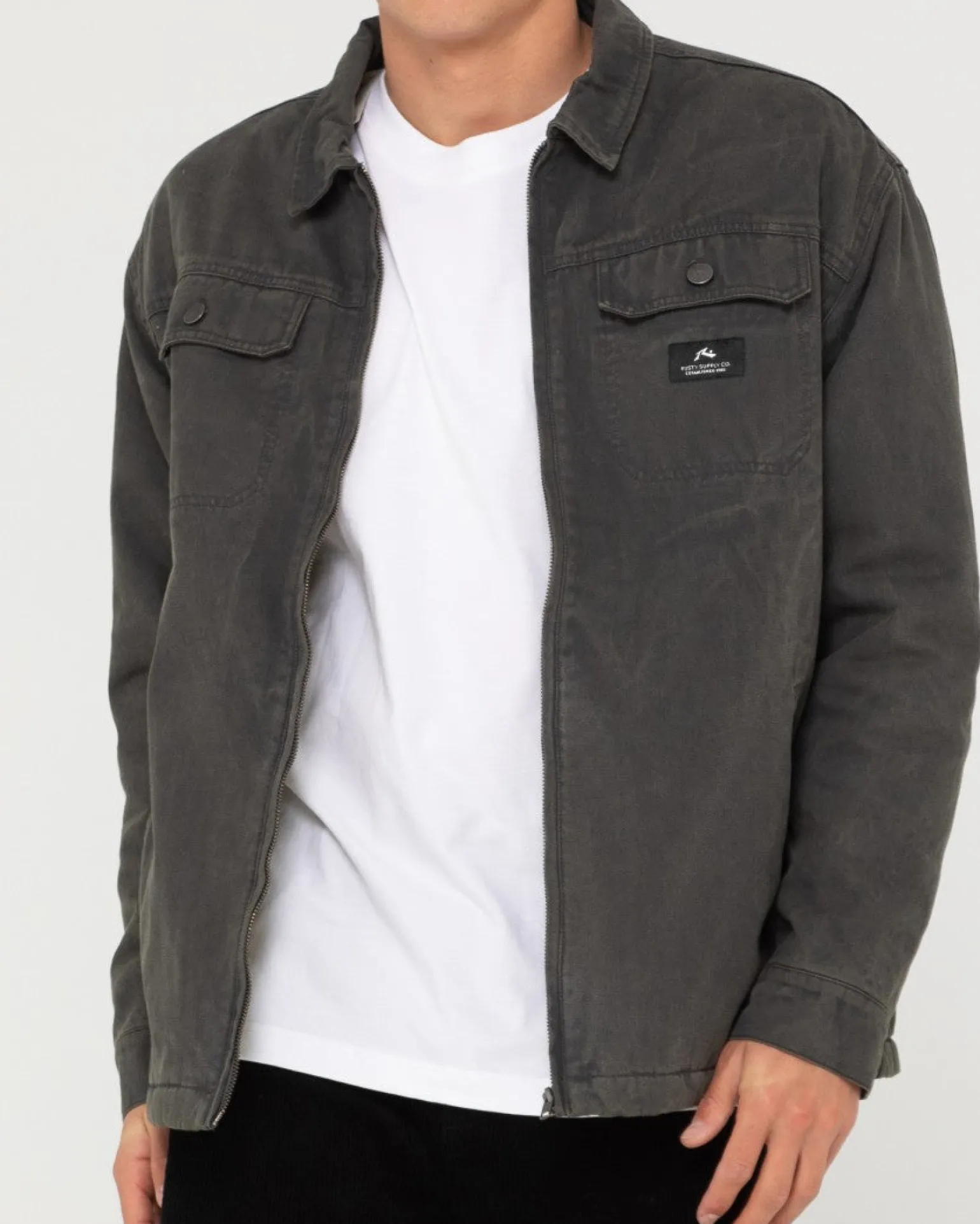 Chaqueta Tipo Peto Con Cremallera>Rusty New