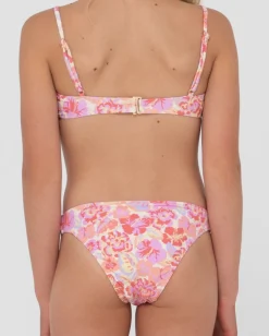 Conjunto De Bikini Rio Hibiscus Estampado Ninas><noscript><img width=