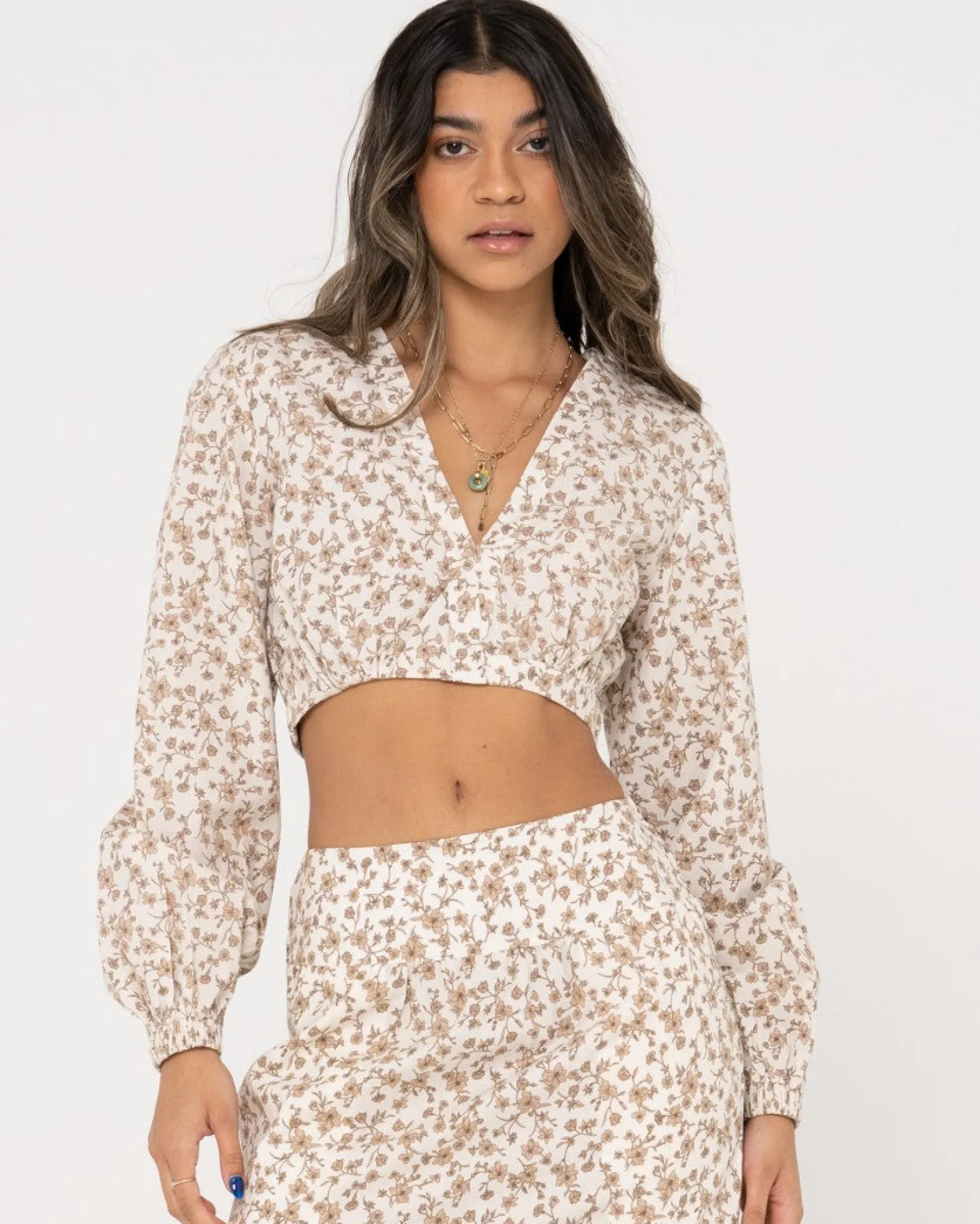 Crop De Manga Larga Harvey>Rusty Store