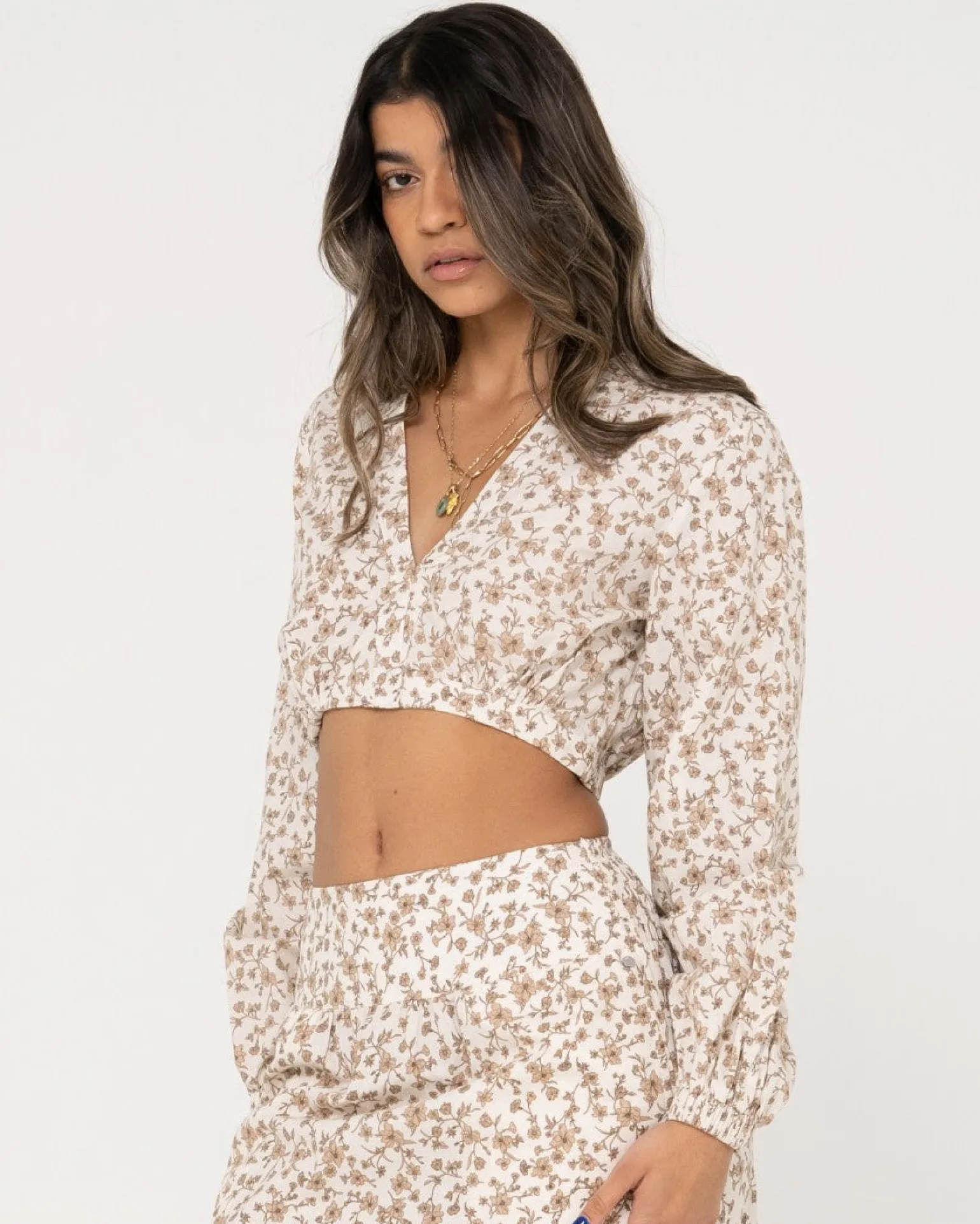 Crop De Manga Larga Harvey>Rusty Store
