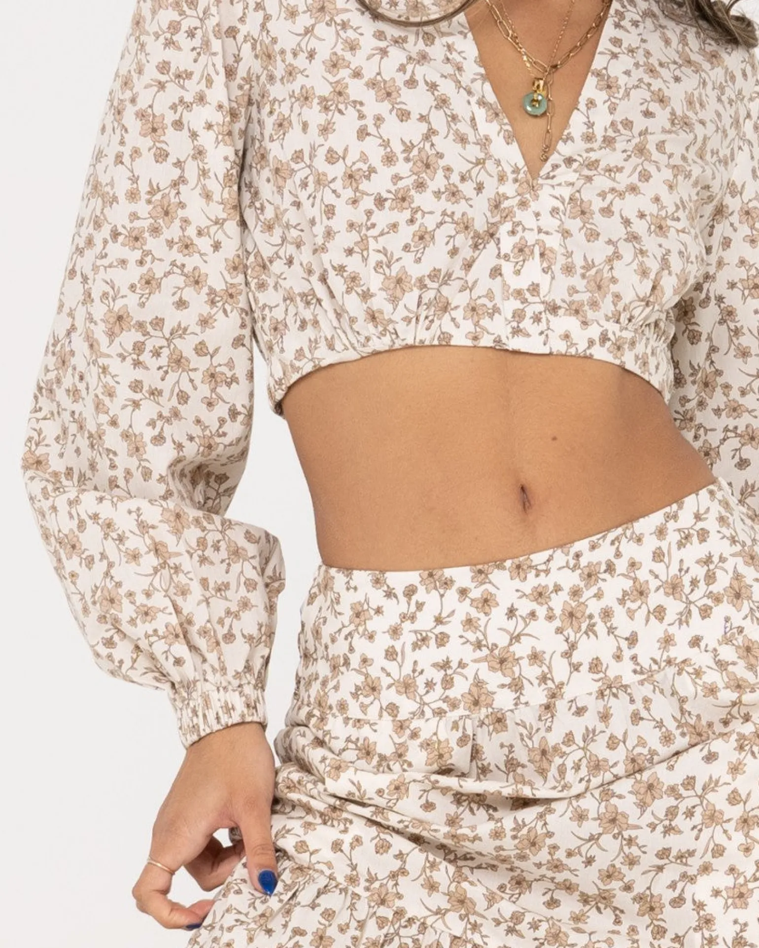 Crop De Manga Larga Harvey>Rusty Store
