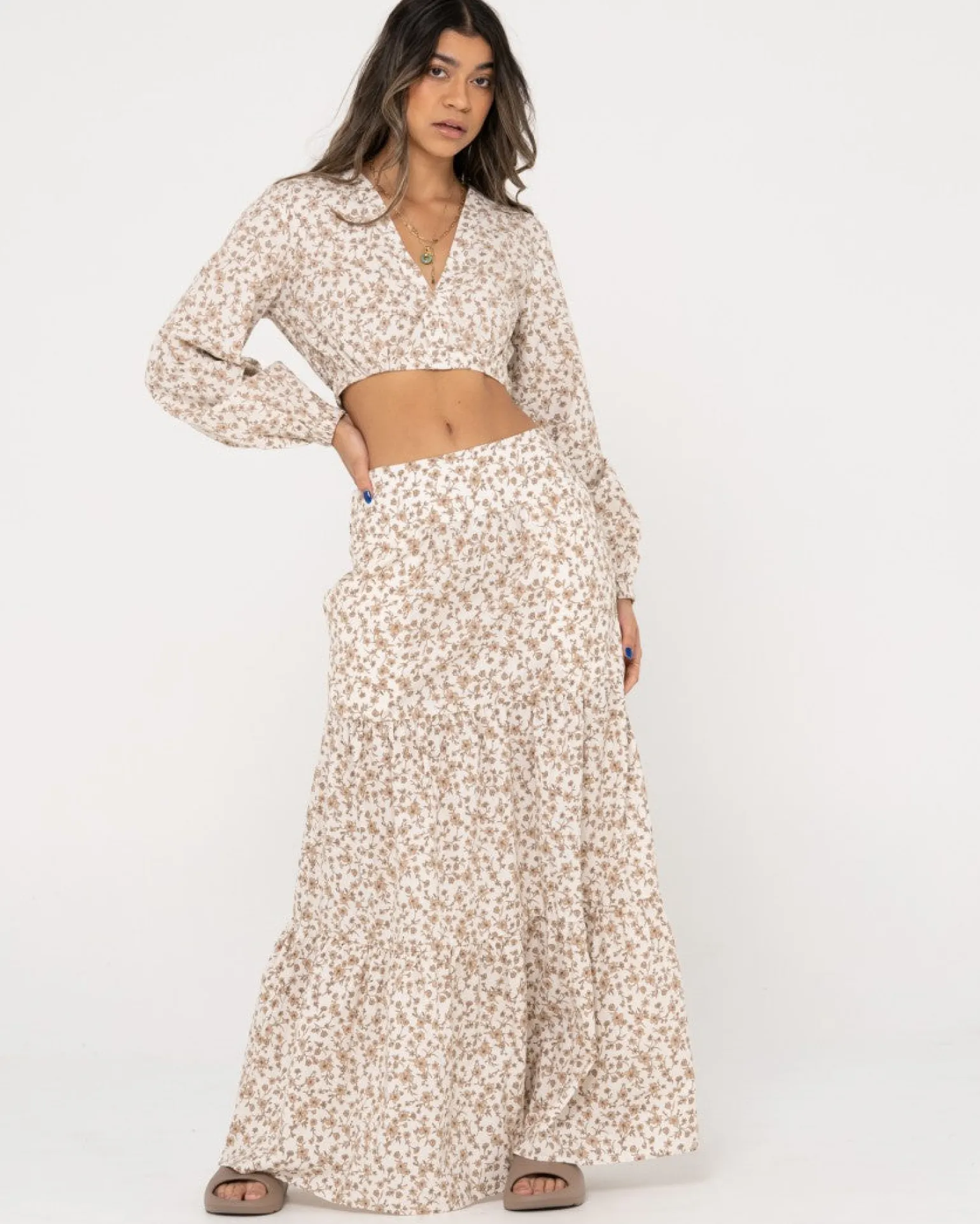 Crop De Manga Larga Harvey>Rusty Store