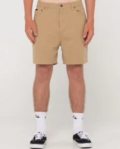 El Pantalon Corto Bruce De 5 Bolsillos>Rusty Cheap
