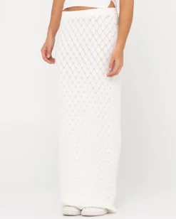 Falda Larga De Punto Con Croche Leo><noscript><img width=