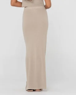 Falda Larga De Punto Ophelia>Rusty Hot