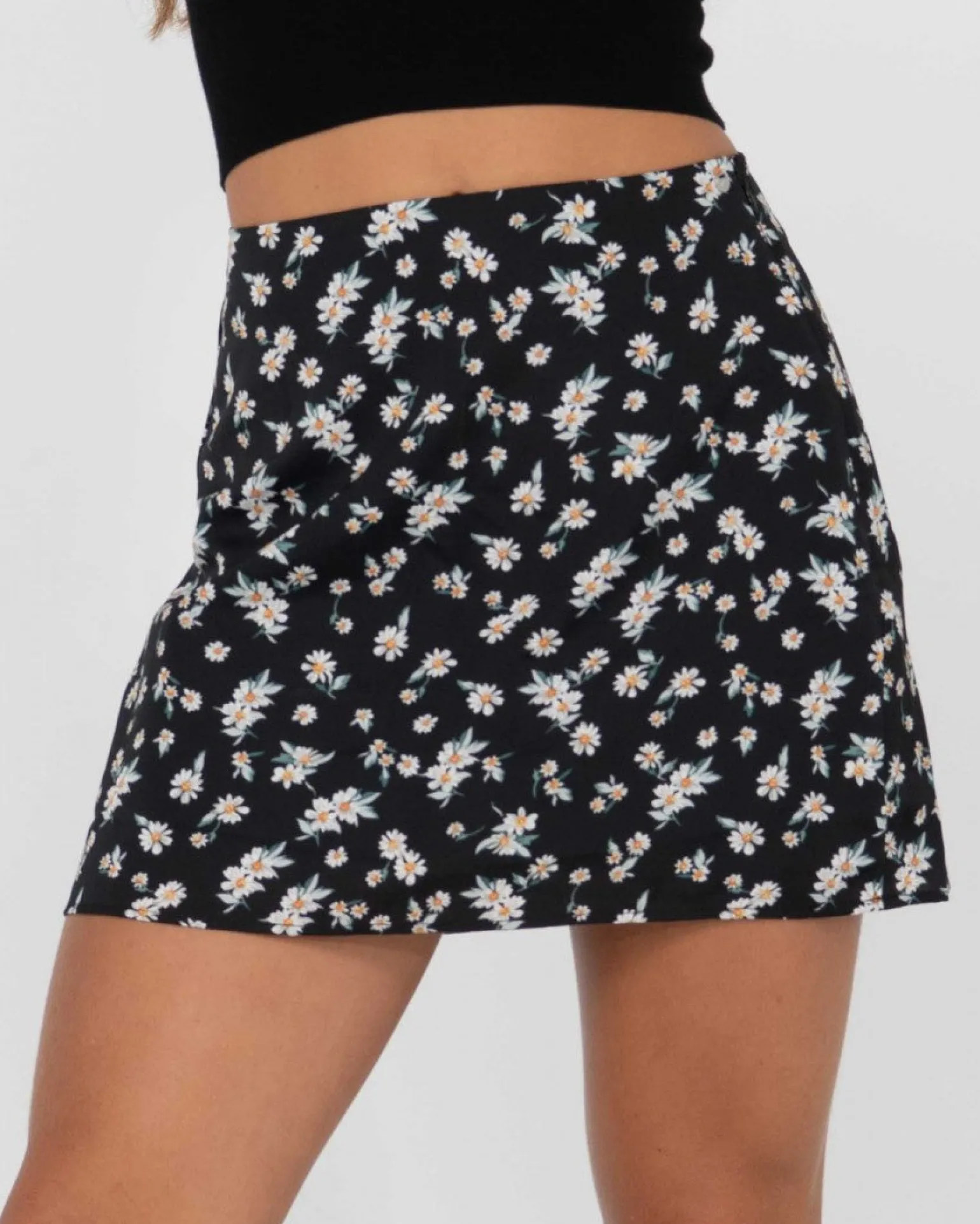 Falda Marley De Talle Medio Con Estampado Floral>Rusty New