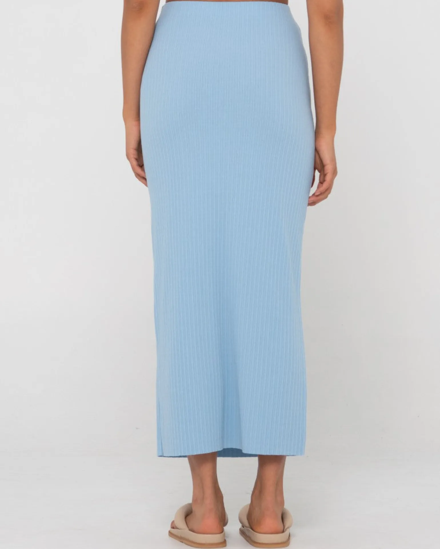 Falda Tubo Larga De Tiro Medio Y Canale Scarlett>Rusty Discount
