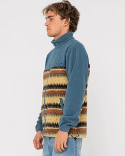 Forro Polar Con Cremallera Completa Y Paneles Shag><noscript><img width=