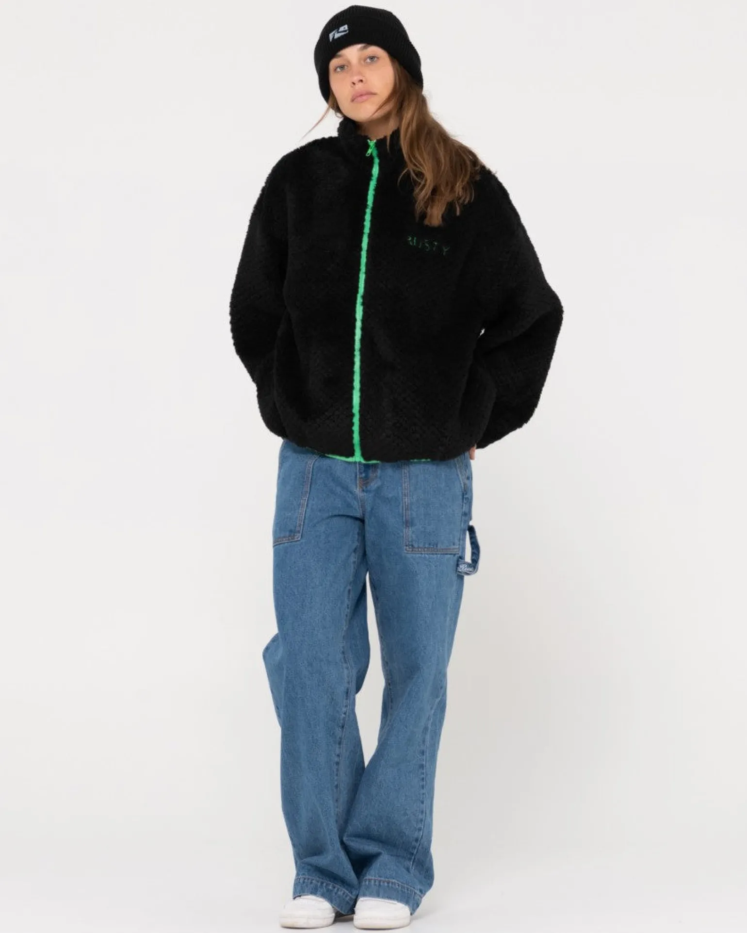 Forro Polar Con Cremallera Ollie Sherpa>Rusty Discount