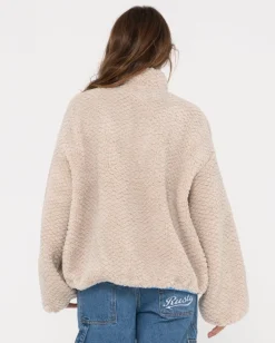 Forro Polar Con Cremallera Ollie Sherpa>Rusty Outlet