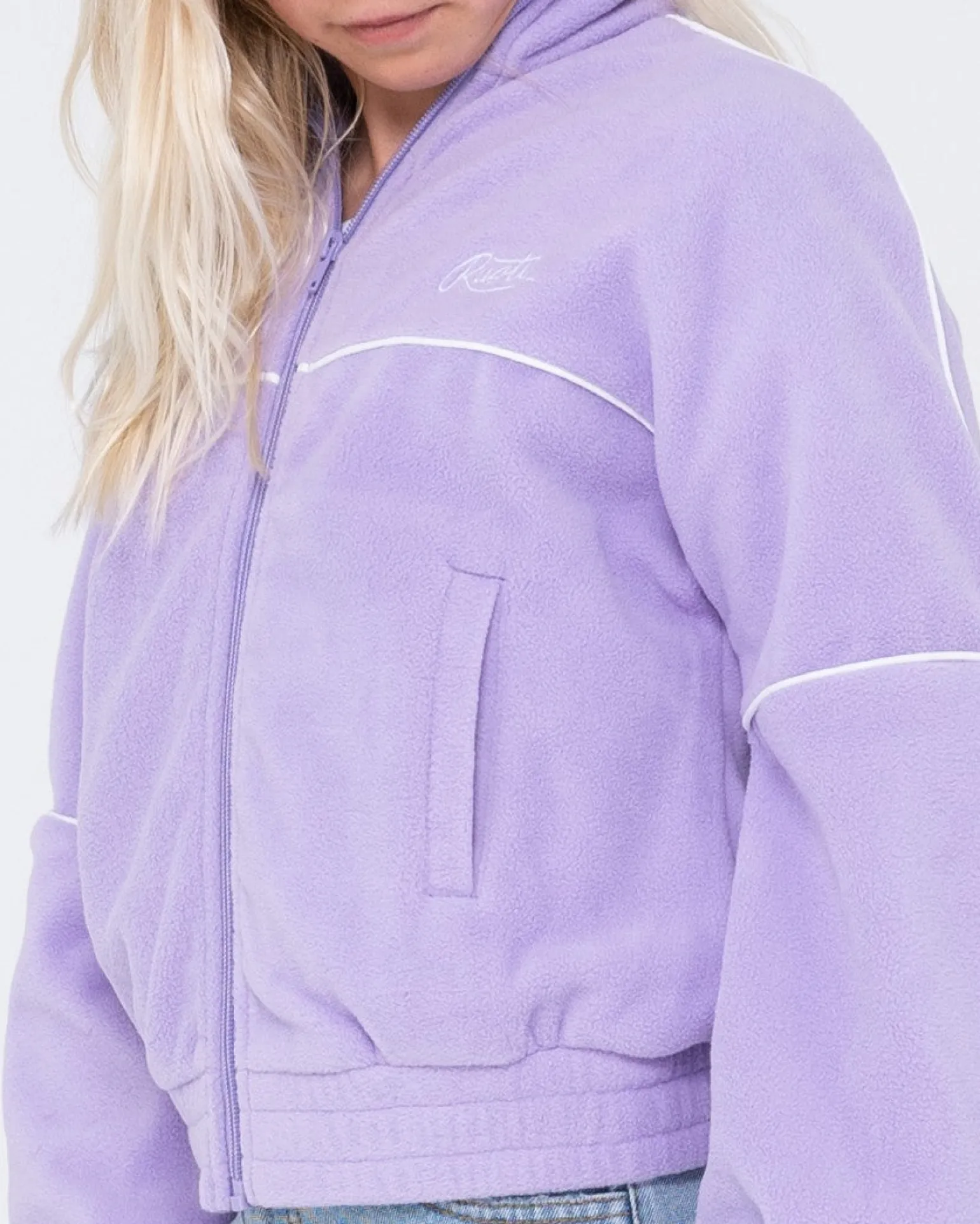 Forro Polar Con Cremallera Para Ninas>Rusty Sale