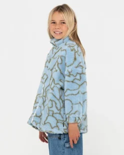 Forro Polar Sherpa Con Cremallera Low Tides Para Nina><noscript><img width=