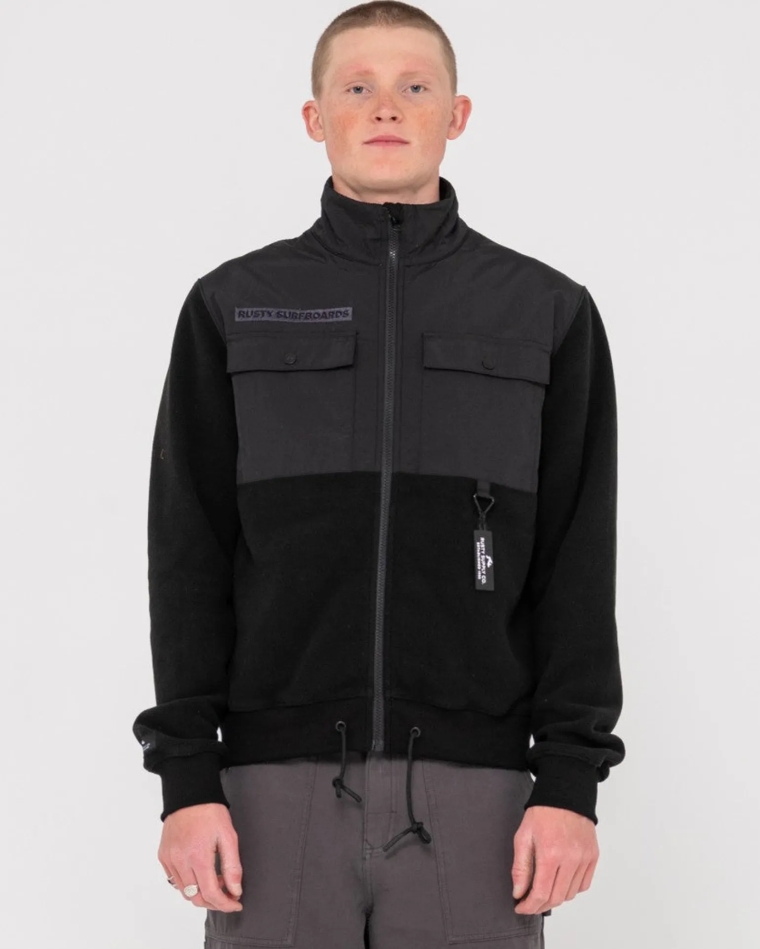 Forro Polar Utilitario Con Cremallera>Rusty Sale