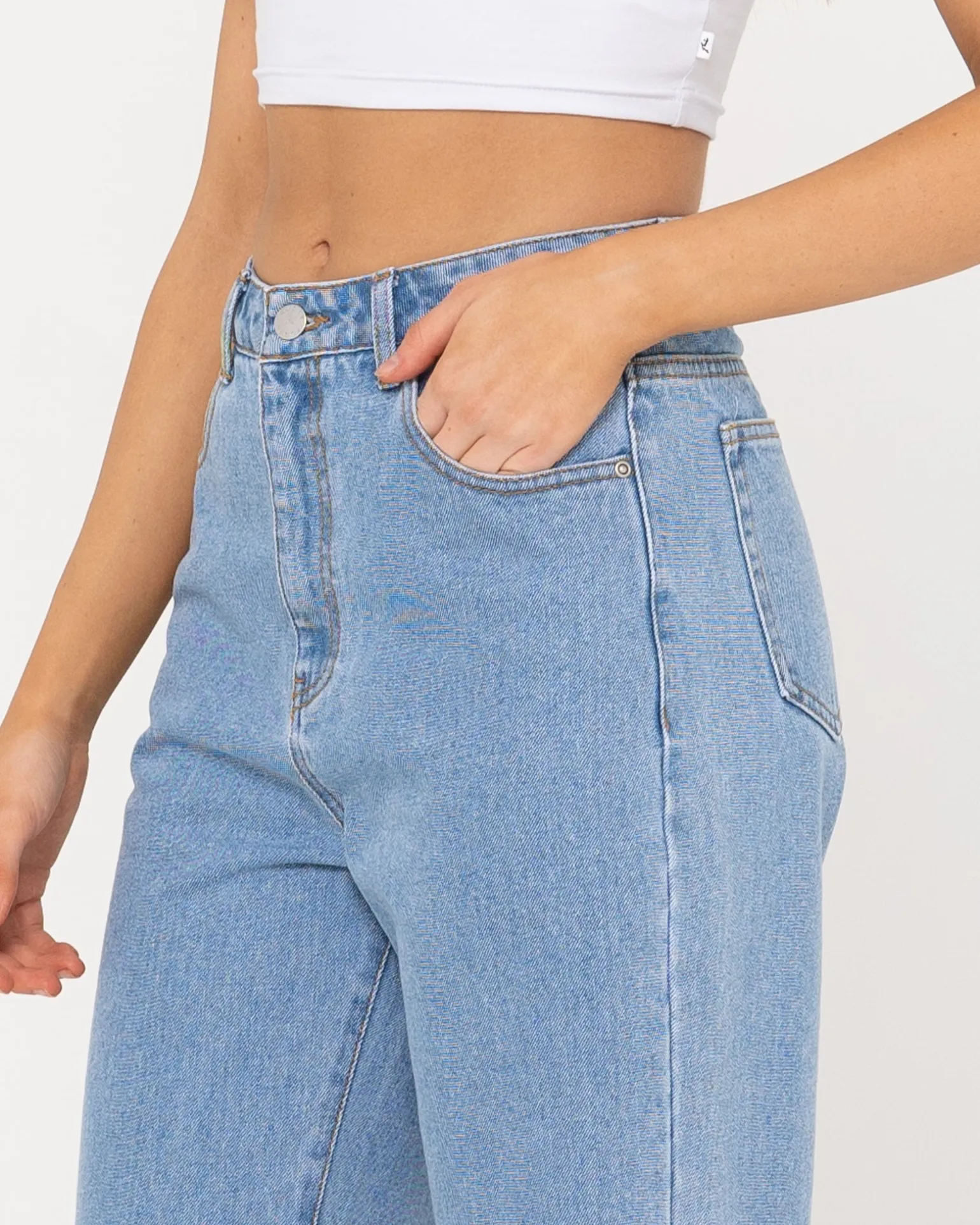 Jean Recto De Talle Alto>Rusty Outlet