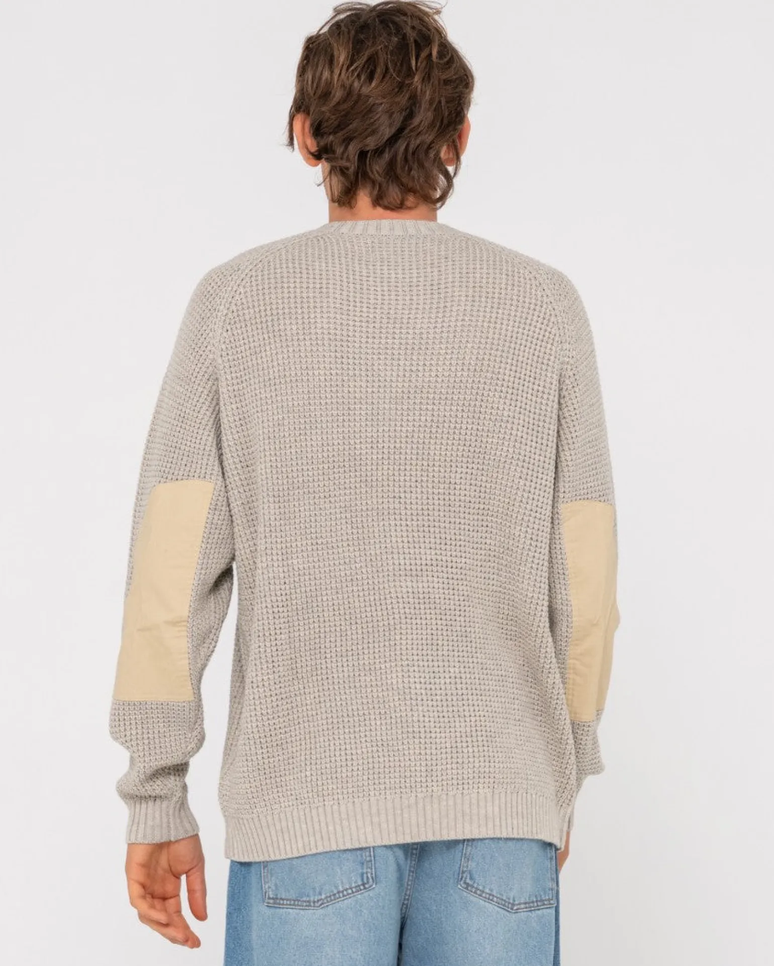 Jersey De Punto Con Cuello Redondo>Rusty Clearance