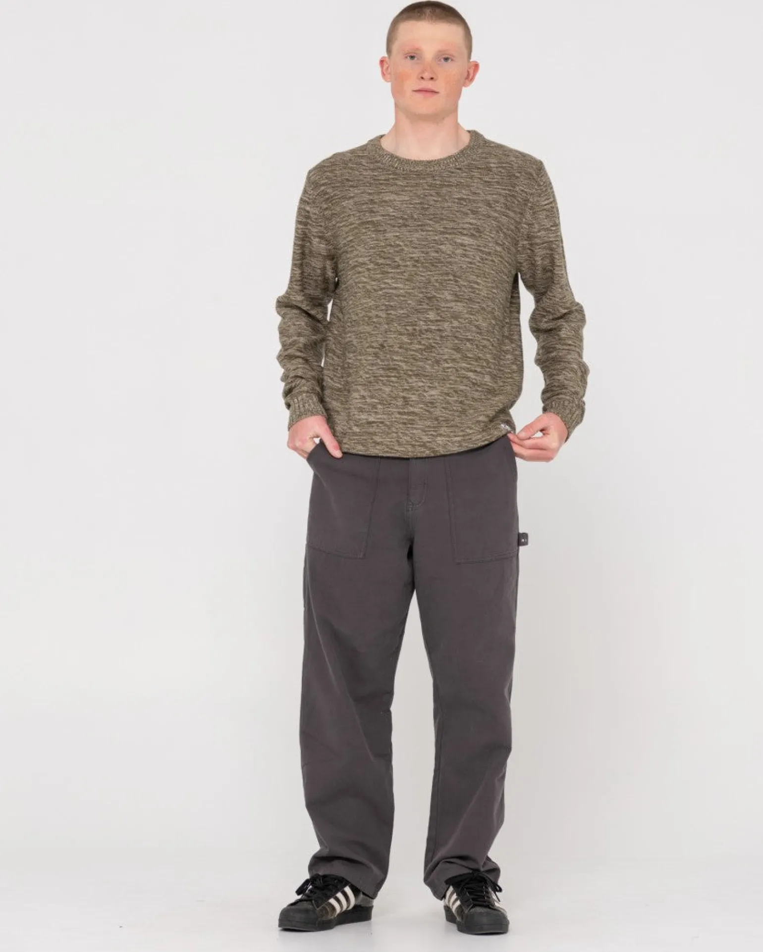 Jersey De Punto Con Cuello Redondo Skyliner>Rusty Clearance