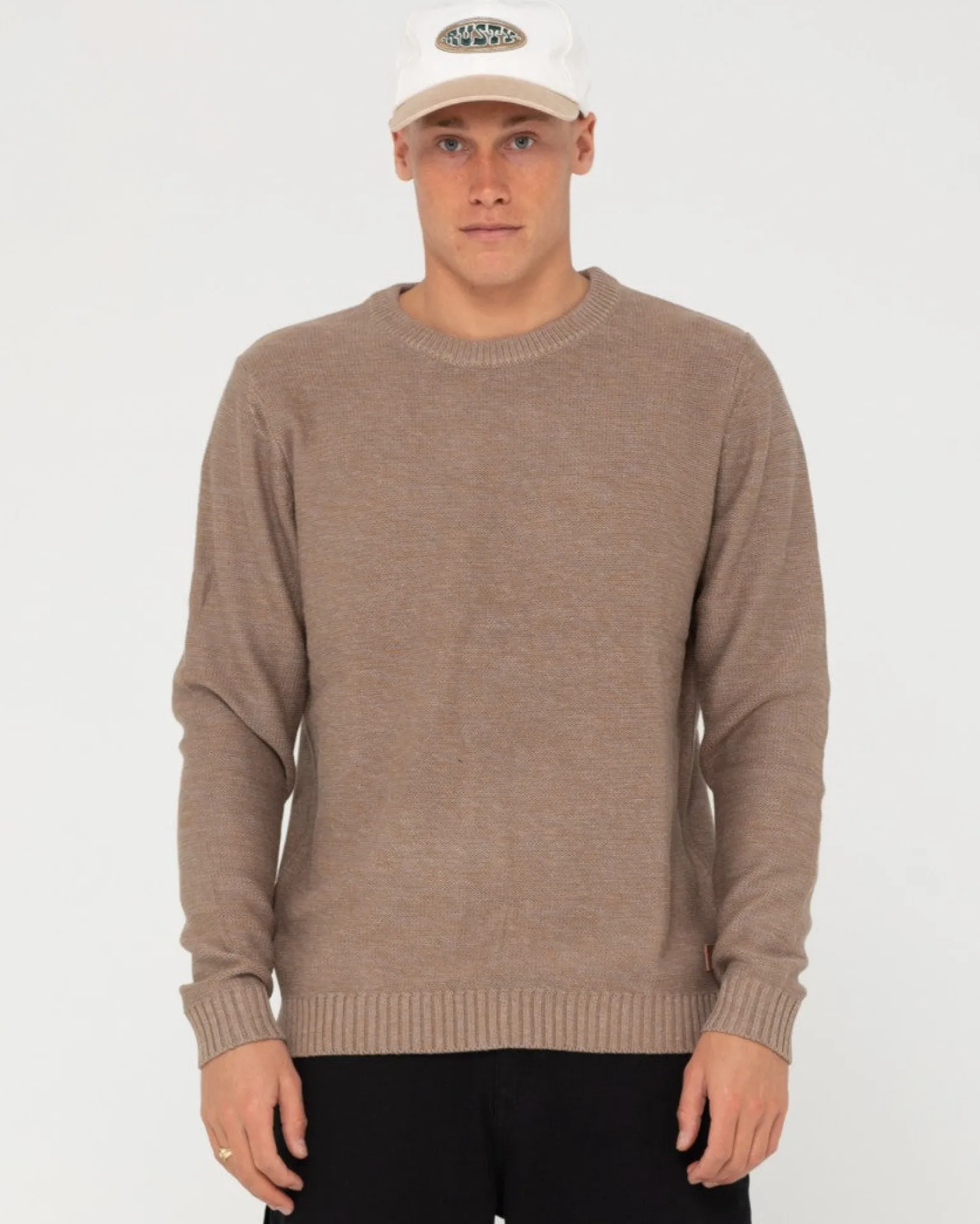 Jersey De Punto Con Cuello Redondo Skyliner>Rusty Best Sale