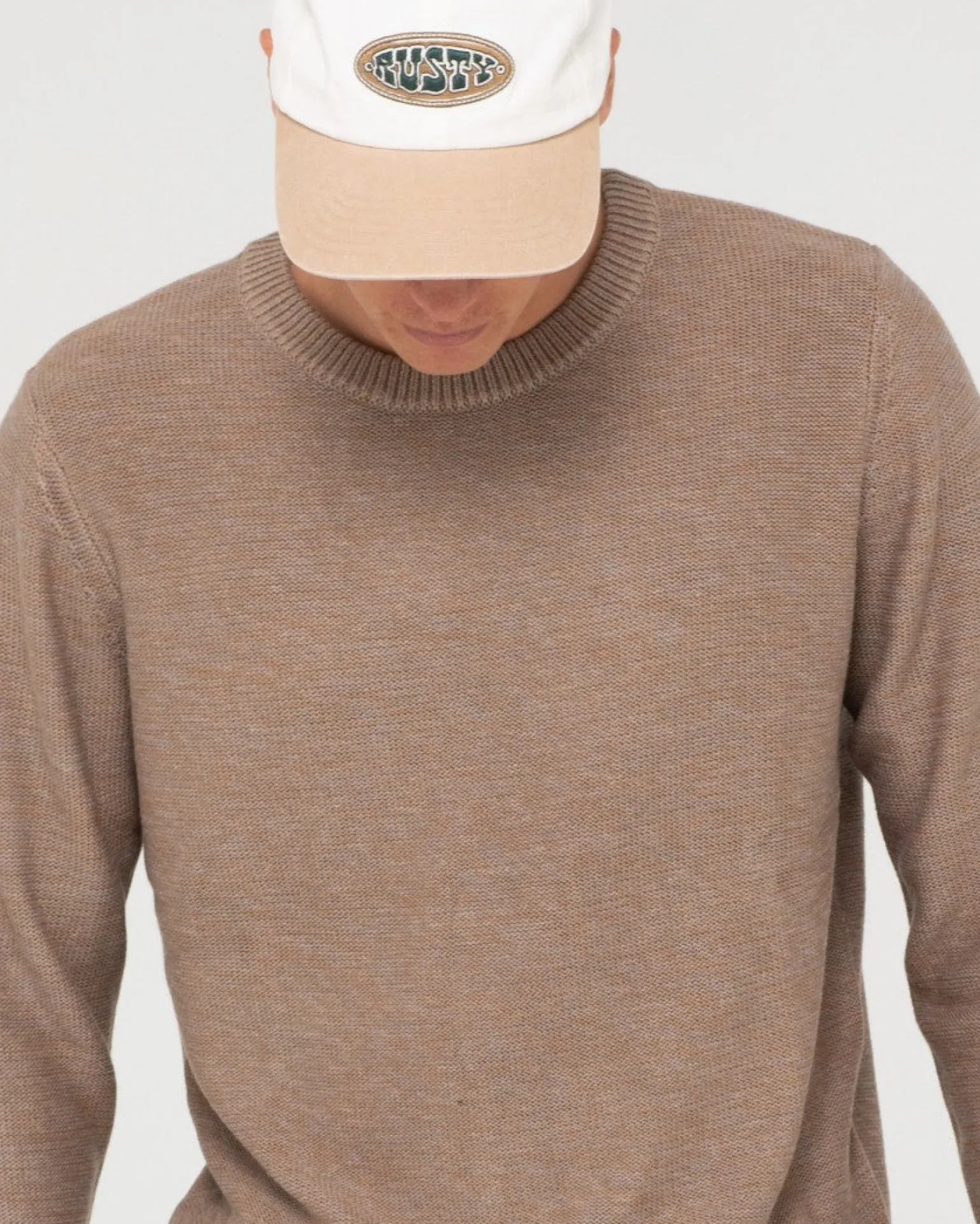 Jersey De Punto Con Cuello Redondo Skyliner>Rusty Best Sale
