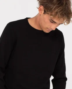 Jersey De Punto Con Cuello Redondo De Lana Ligera><noscript><img width=