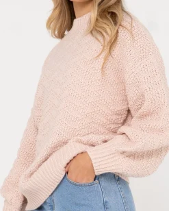 Jersey De Punto Grueso Y Relajado Con Cuello Redondo De Loulou><noscript><img width=