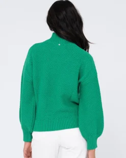 Jersey De Punto Grueso Y Relajado Con Cuello Simulado Marlow><noscript><img width=