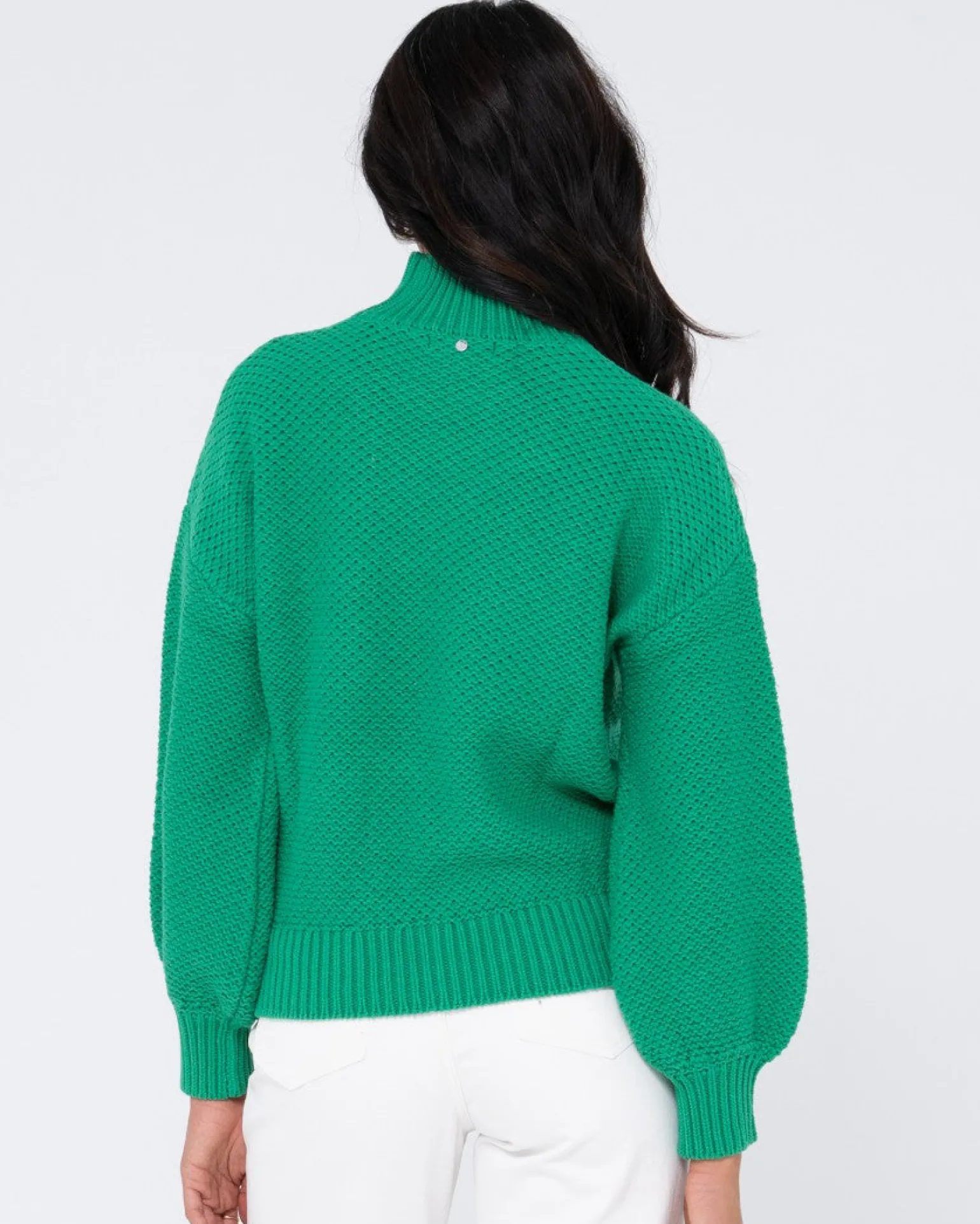 Jersey De Punto Grueso Y Relajado Con Cuello Simulado Marlow>Rusty New