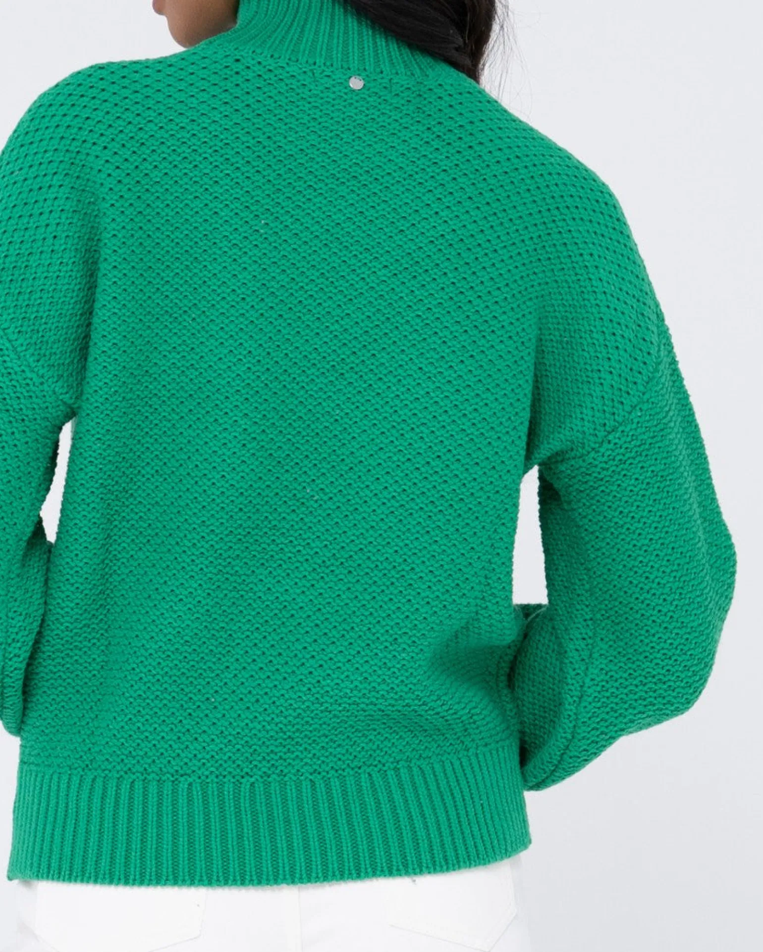Jersey De Punto Grueso Y Relajado Con Cuello Simulado Marlow>Rusty New