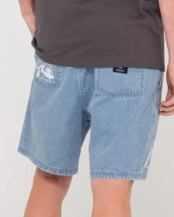 Manila Folder Denim Short Chicos><noscript><img width=