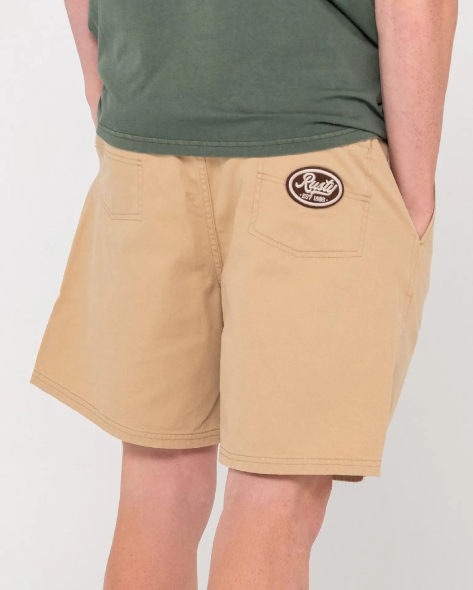 Manila Folder Heritage Pantalon Corto Elastico>Rusty Online