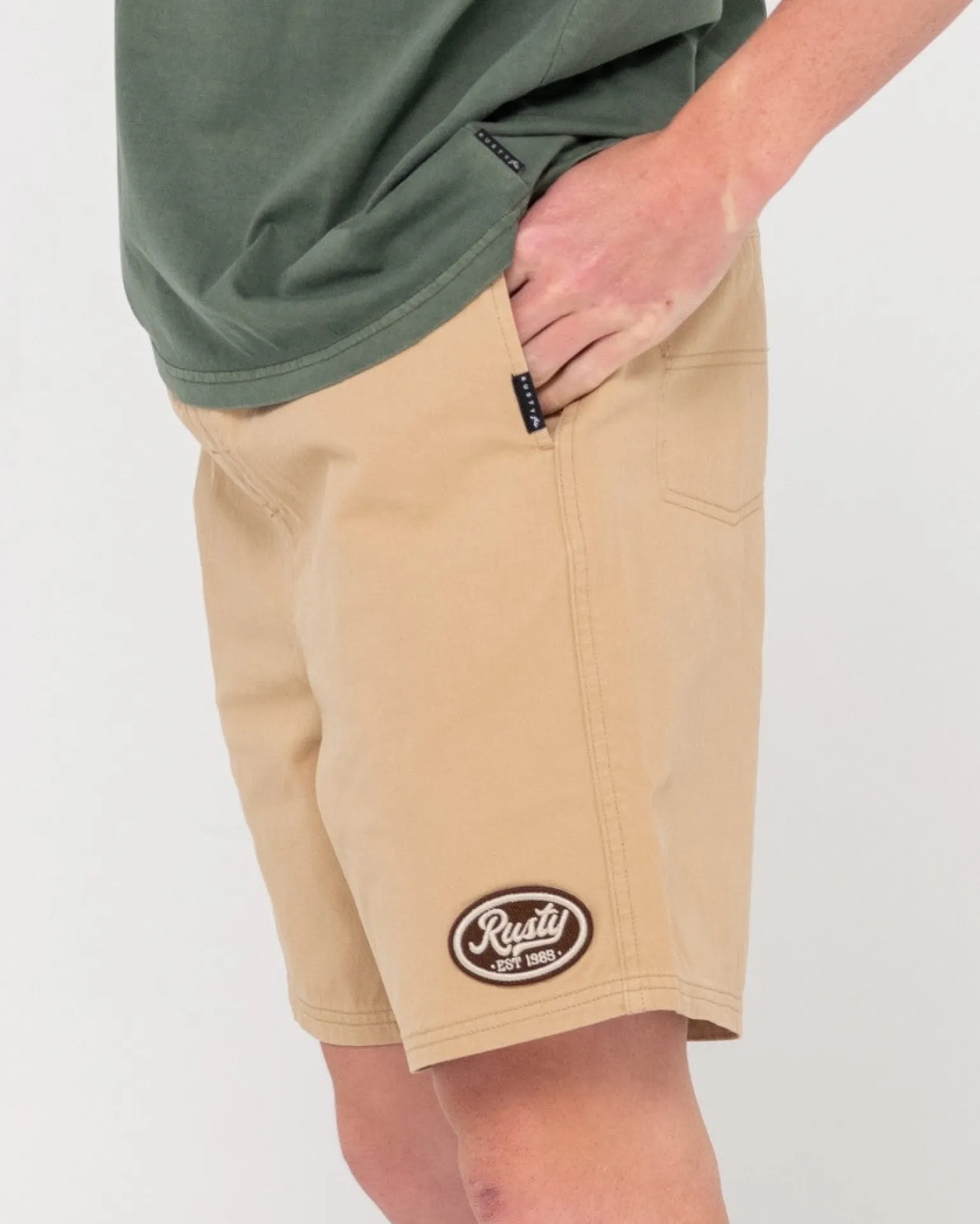 Manila Folder Heritage Pantalon Corto Elastico>Rusty Online