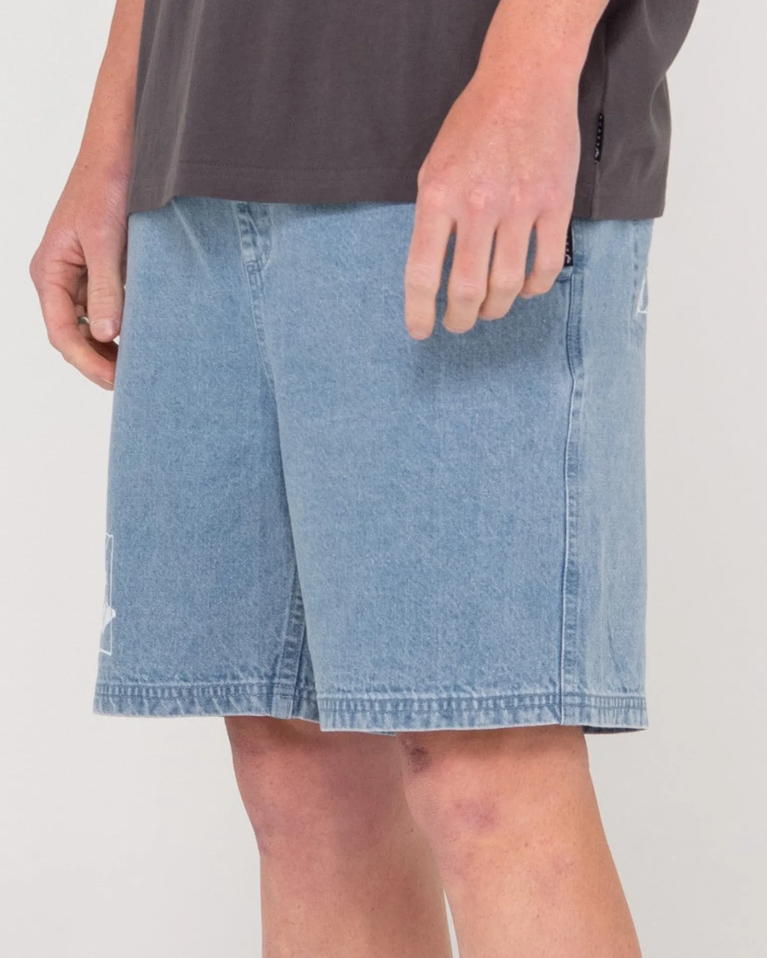 Manila Folder Pantalon Corto Vaquero Elastico Lavado Vintage>Rusty Sale